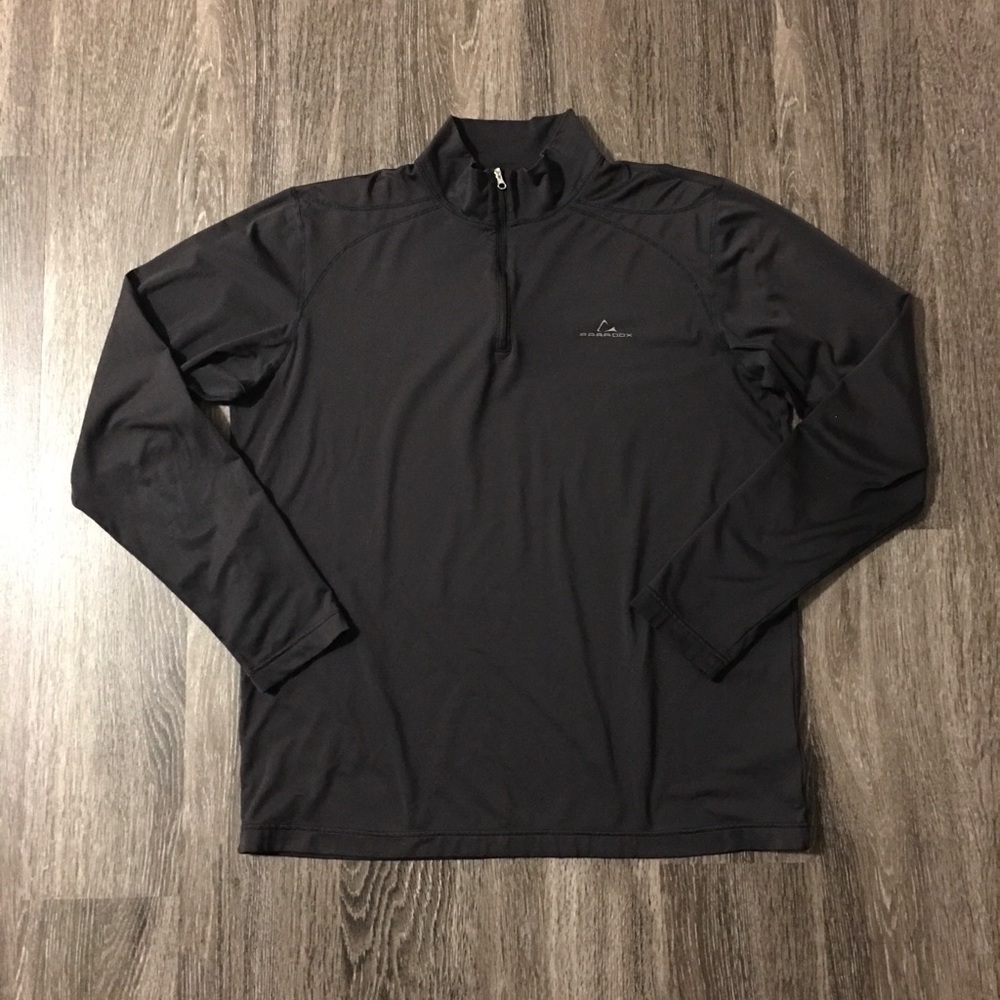 PARADOX 1/4 ZIP SWEATER